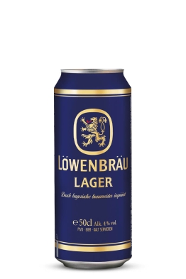 Lowenbrau light lager beer