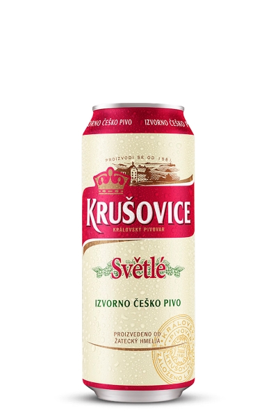 Krušovice light beer