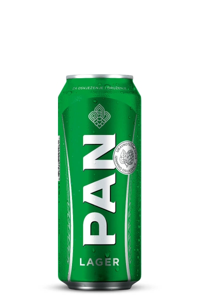Pan light lager beer Pan light lager beer