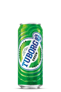Tuborg Green light beer