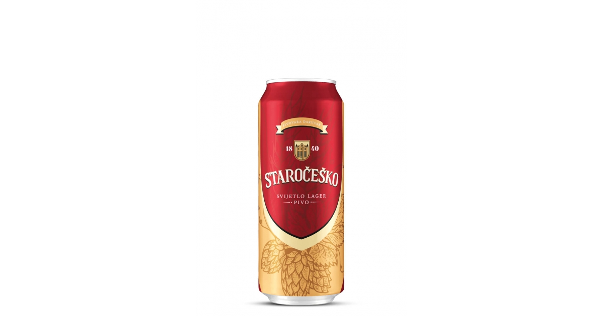 Staročeško lager light beer - 7127