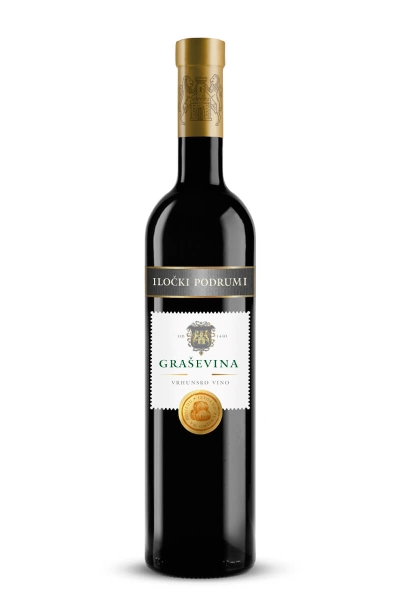 Iločki podrumi Graševina Premium vrh. Iločki podrumi Graševina Premium vrh.