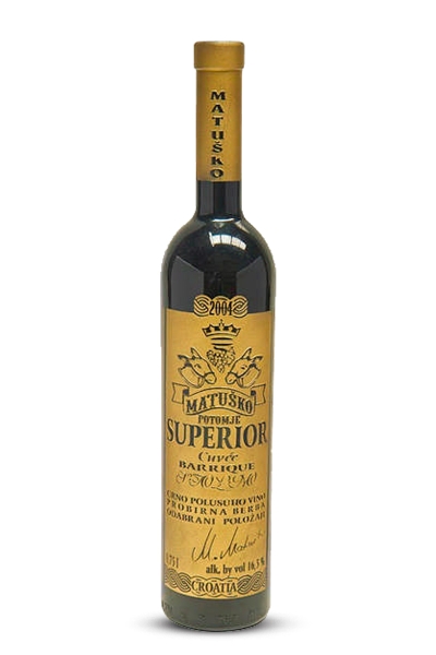 Matuško Superior Cuvee barrique izborna berba Matuško Superior Cuvee barrique izborna berba