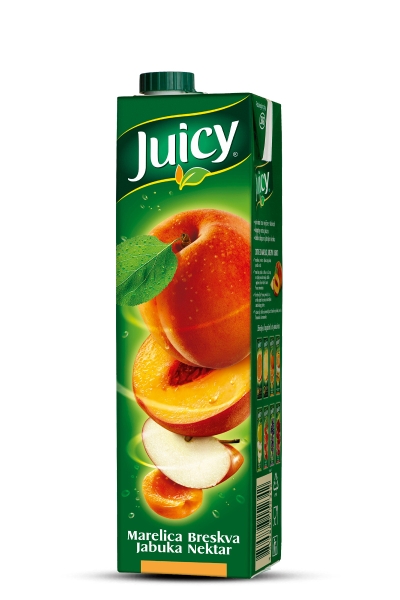 Juicy marelica jabuka breskva
