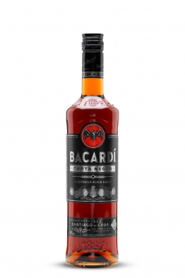 Bacardi Carta Negra rum Bacardi Carta Negra rum