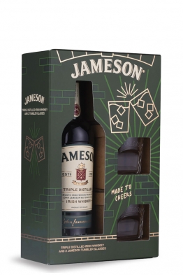 Jameson whiskey (gift box, 2 čaše)