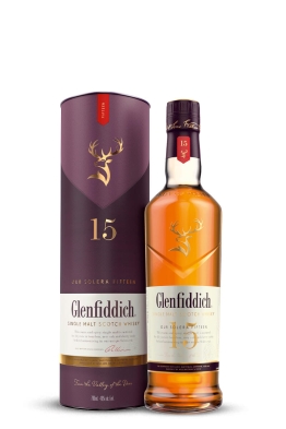Glenfiddich 15 YO whisky (gift box)