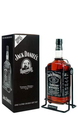 Jack Daniels whiskey with stand