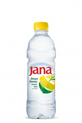 Jana natural still water lemon lime flavor