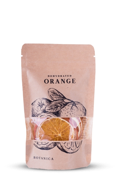 Dehydrated orange, spice