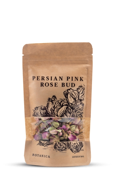 Pink rose buds, spice