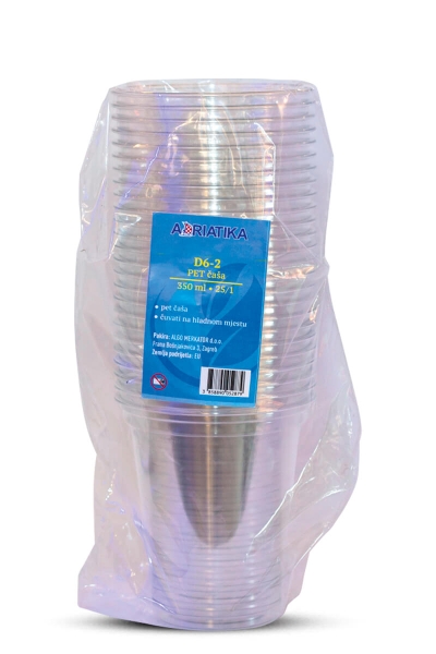 Plastic cups 350ml