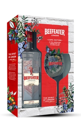Beefeater gin + glass