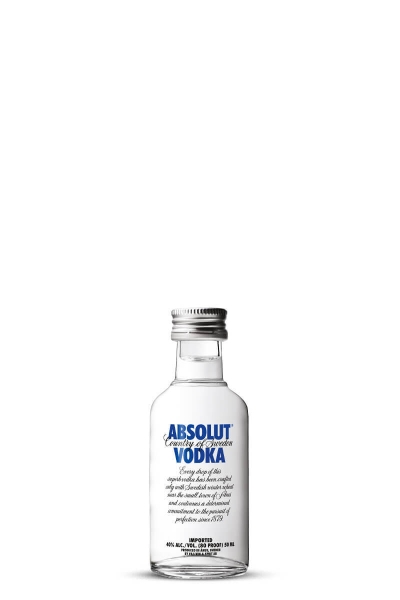 Absolut Blue vodka