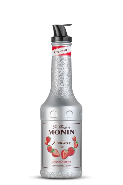 Monin Strawberry fruit puree for cocktails Monin Strawberry fruit puree for cocktails