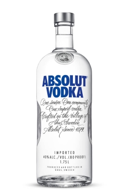 Absolut Blue vodka