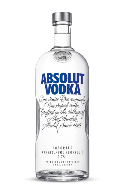 Absolut Blue vodka