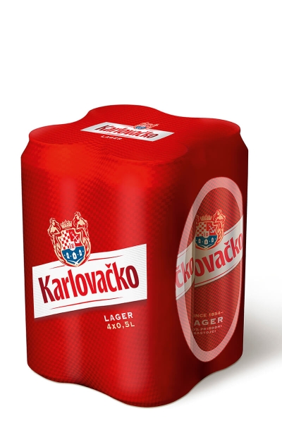 Karlovačko light beer 4-PACK
