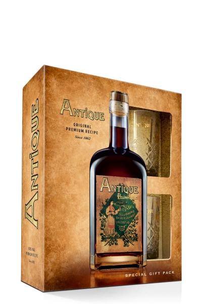 Badel Antique Pelinkovac + 2 čaše Badel Antique Pelinkovac + 2 čaše