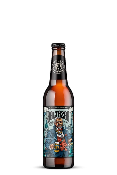 Medvedgrad Baltazar lager beer