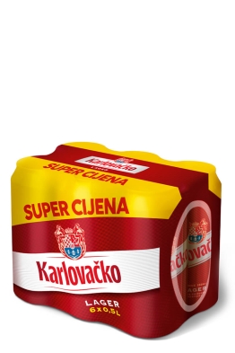 Karlovačko lager beer 6-PACK