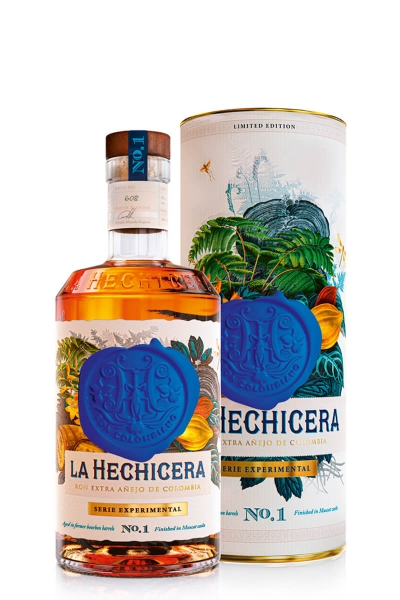 La Hechicera Serie Experimental No.1 Muscat Cask Extra Anejo rum La Hechicera Serie Experimental No.1 Muscat Cask Extra Anejo rum