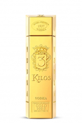 3 Kilos Ultra Premium Gold vodka