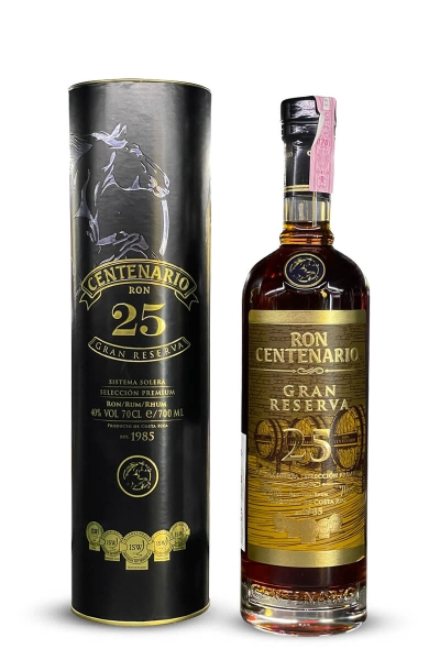 Ron Centenario 25 Years Gran Reserva rum Ron Centenario 25 Years Gran Reserva rum