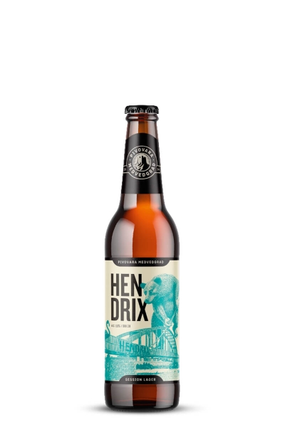 Medvedgrad Hendrix lager beer Medvedgrad Hendrix lager beer