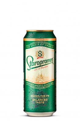 Staropramen light lager beer