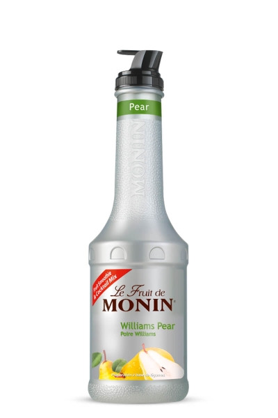 Monin Pear Williams fruit puree for cocktails Monin Pear Williams fruit puree for cocktails