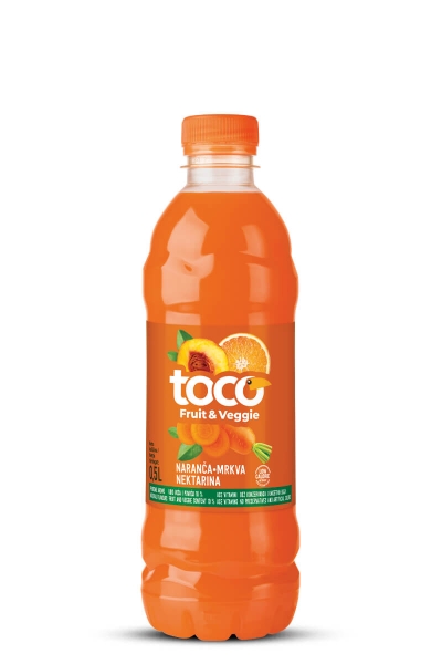 Toco naranča mrkva nektarina Toco naranča mrkva nektarina