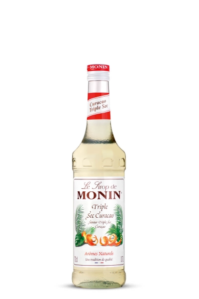 Monin Curacao Triple Sec cocktail syrup Monin Curacao Triple Sec cocktail syrup