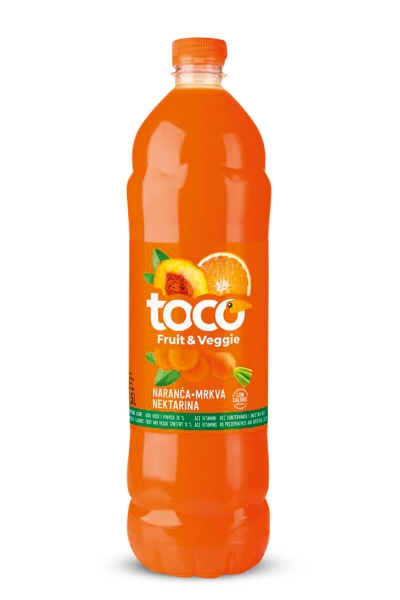 Toco naranča mrkva nektarina Toco naranča mrkva nektarina