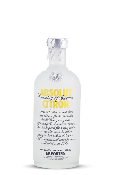 Absolut Citron vodka Absolut Citron vodka