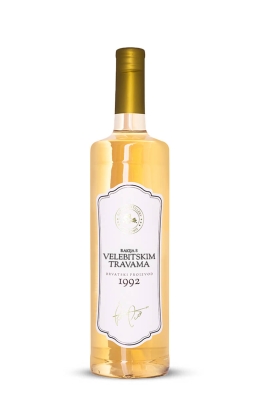 Šoškić rakija s velebitskim travama