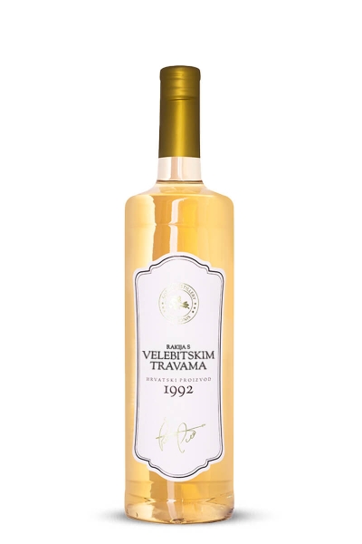 Šoškić rakija s velebitskim travama