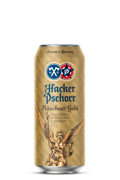 HP Gold lager beer