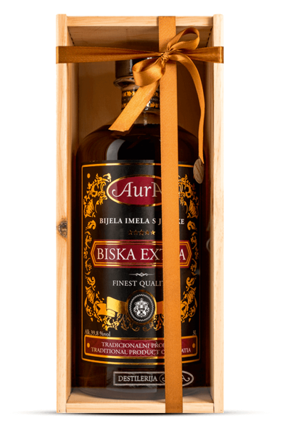 Aura Biska Extra Jeroboam gift box Aura Biska Extra Jeroboam gift box