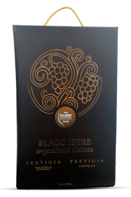 Vina Laguna Malvazija Festigia Istarska + Festigia Castello poklon paket