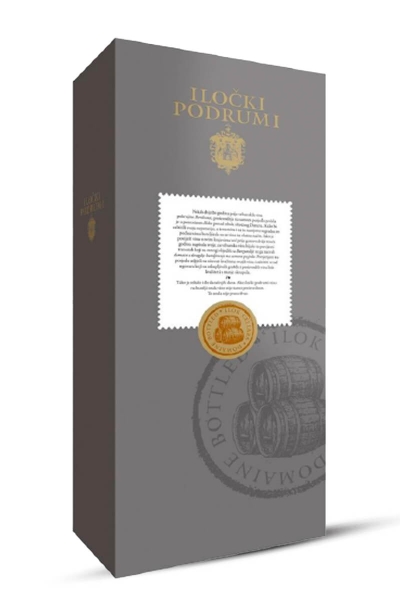 Iločki podrumi Graševina vrhunska i Traminac vrhunski gift package Iločki podrumi Graševina vrhunska i Traminac vrhunski gift package