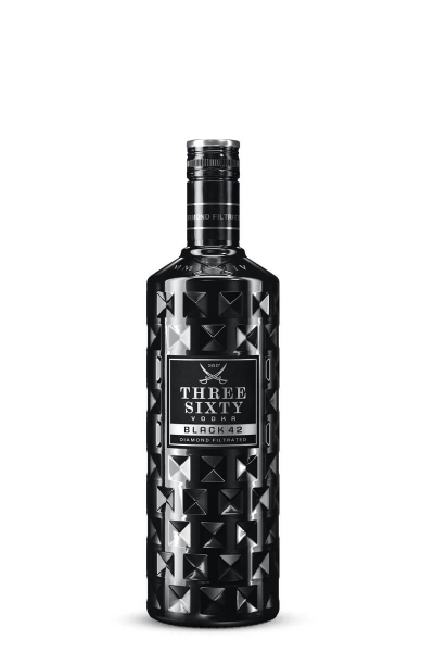 Three Sixty Black vodka Three Sixty Black vodka