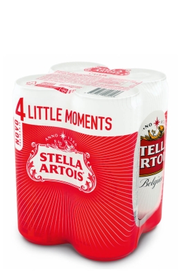 Stella Artois light beer 4-PACK