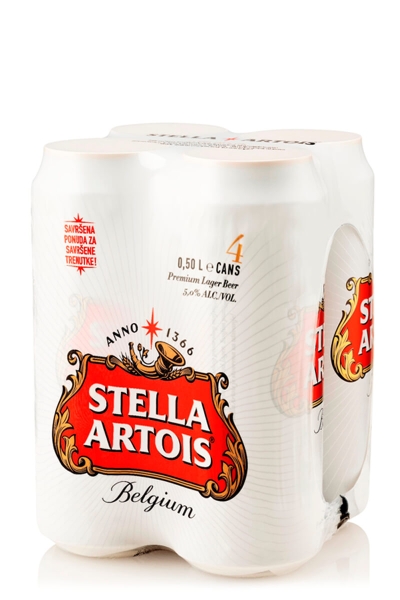 Stella Artois light beer 4-PACK Stella Artois light beer 4-PACK