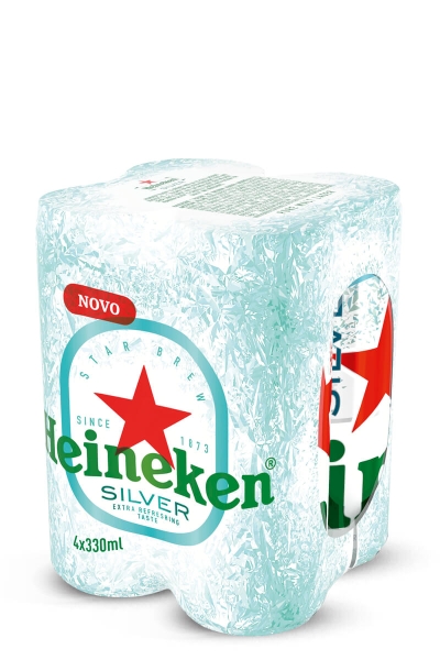 Heineken Silver lager pivo 4-PACK