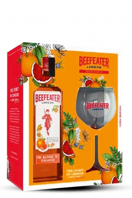 Beefeater Blood Orange gin + glass