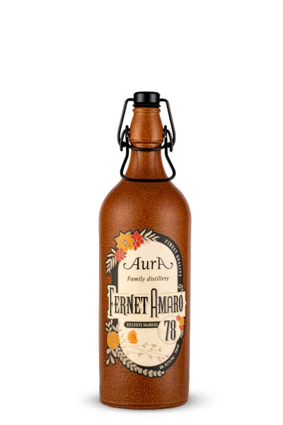 Aura Fernet Amaro liqueur