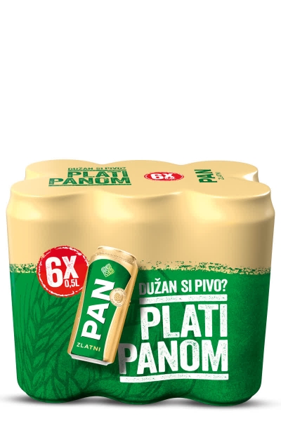 Pan Zlatni 6-PACK Pan Zlatni 6-PACK