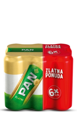 Pan Zlatni 6-PACK