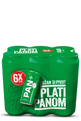 Pan svijetlo pivo 6-PACK